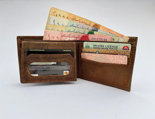 Handmade Polopile Original Leather Wallet